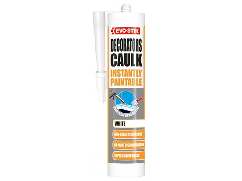 Decorators Caulk Instantly Paintable White 310ml