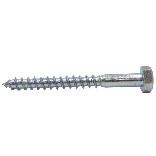 M10 x 100mm ZP Coach Screws   (50)