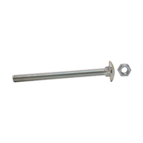 M6 x 50mm ZP Small Carriage Bolts & Nuts  (200)