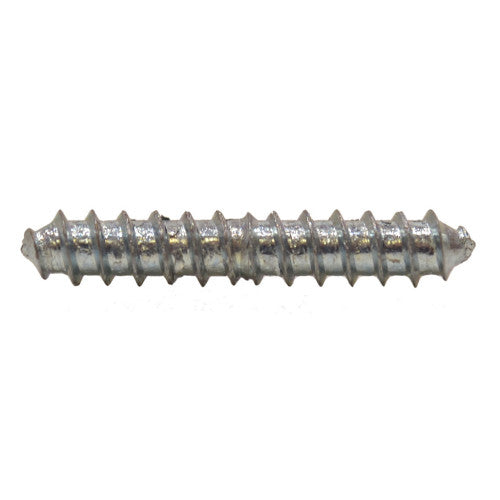 Wood Dowel Screws - 1" x 8 - Zinc Plated - (100)