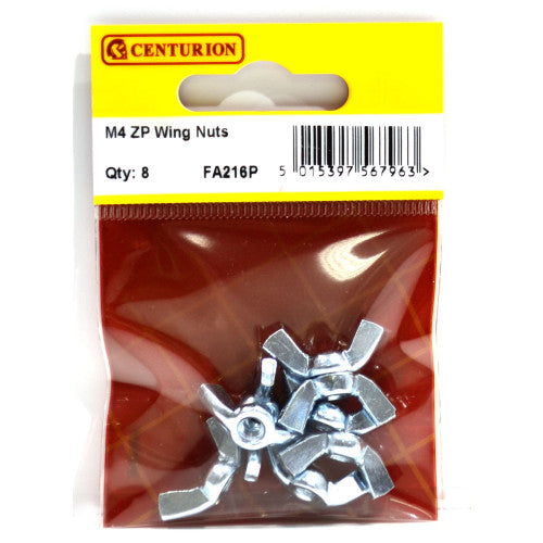 M4 ZP Wing Nuts
