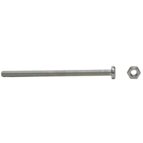 M3 x 50mm Machine Screws & Nuts - Zinc Plated - (100)
