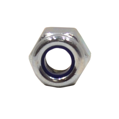 M4 ZP Nylon Locking Nuts  (500)