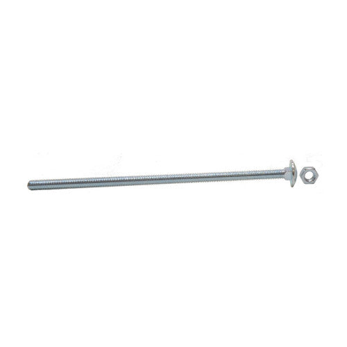 M6 x 100mm ZP Small Carriage Bolts & Nuts   (200)