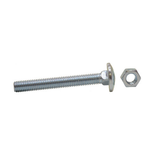 M8 x 75mm ZP Small Carriage Bolts & Nuts   (200)