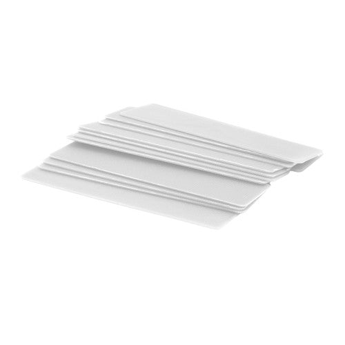 3mm x 28mm x 100mm White Flat Packers  (1000)