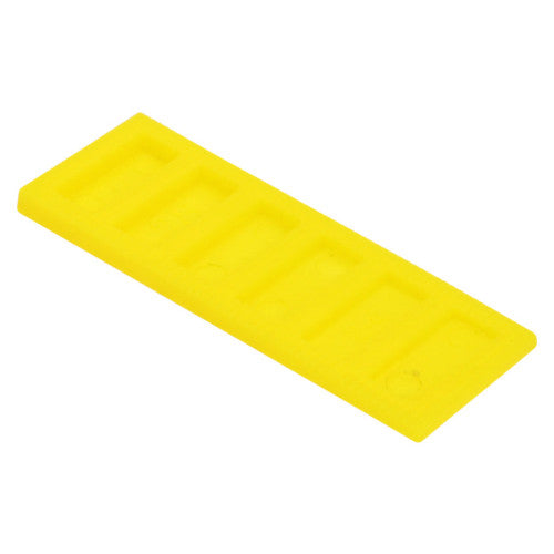 28mm x 80mm x 2-4mm Interlocking Tapered Wedges  (1000)