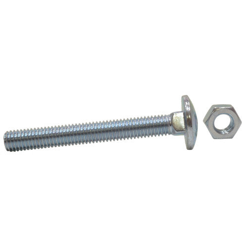 M8 x 65mm ZP Small Carriage Bolts & Nuts  (200)