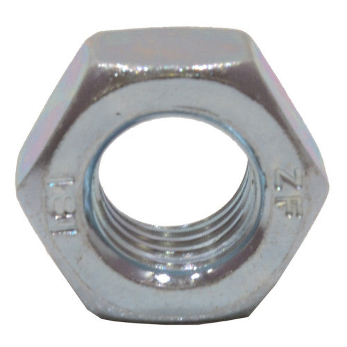 M16 ZP Steel Hex Nuts (Packs of 3)