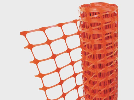 Faithfull Orange Barrier Fencing 1m x 50m
