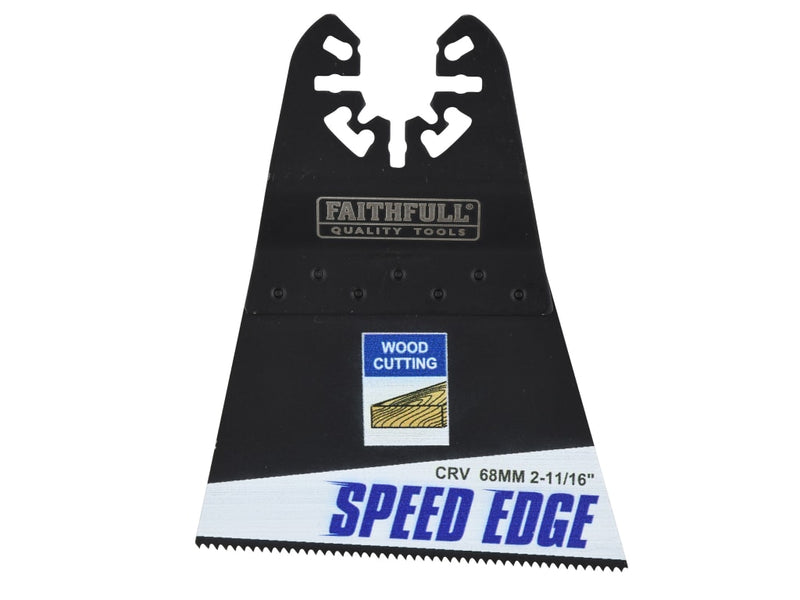 Multi-Tool Speed Edge Wood Blade 68mm (5 Pack)
