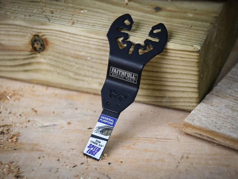 Multi-Tool Speed Edge Wood/Metal Blade 10mm (5 Pack)