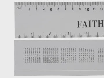 Faithfull Aluminium Rule 300mm / 12in