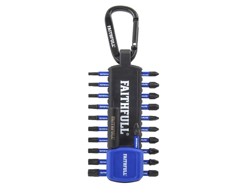 Carabiner Impact Bit Set 22 Piece