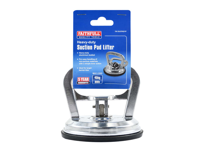 Single Pad Aluminium Pro Suction Lifter