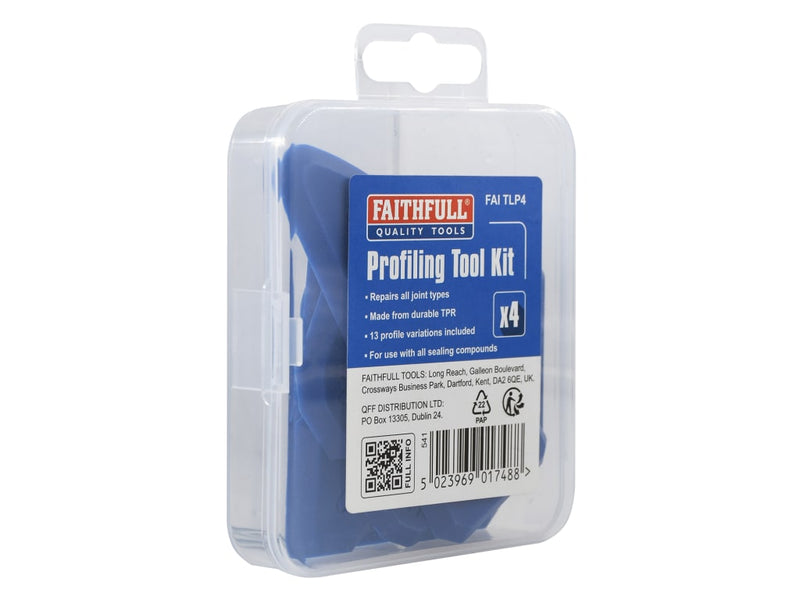 Profiling Tool Kit, 4 Piece