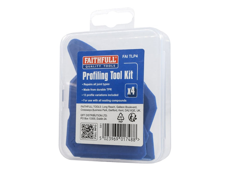 Profiling Tool Kit, 4 Piece