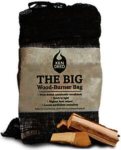 Green Olive Big Wood Burner Logs 40L XL Net