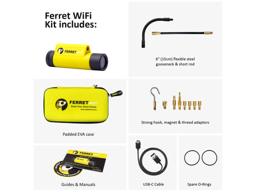 Ferret Plus Wifi Wireless Inspection Camera