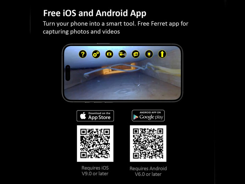 Ferret Plus Wifi Wireless Inspection Camera