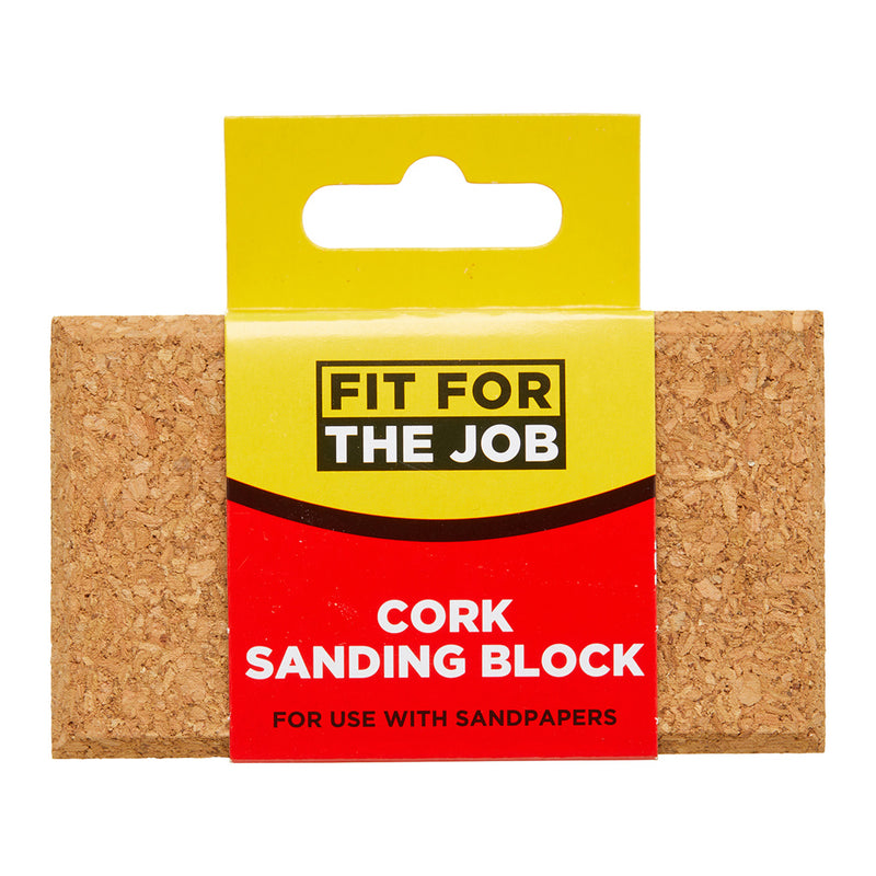 Fit For The Job Cork Hand Sanding Block