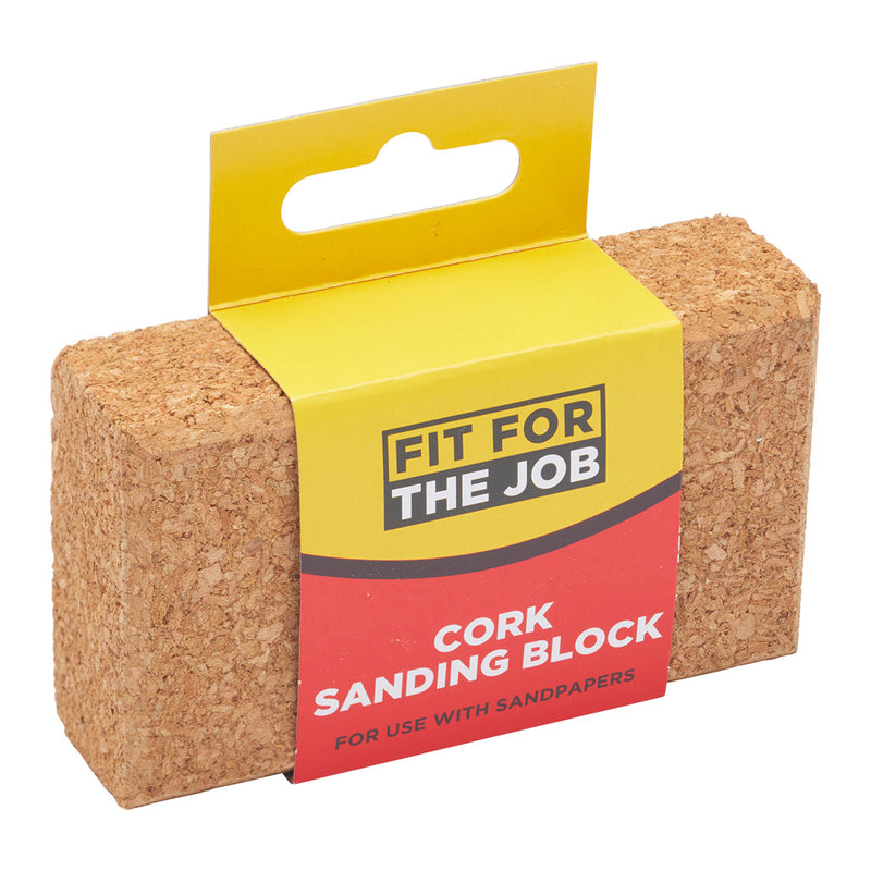 Fit For The Job Cork Hand Sanding Block