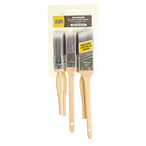 Fit For The Job 5pc Diamond Paint Brush Set