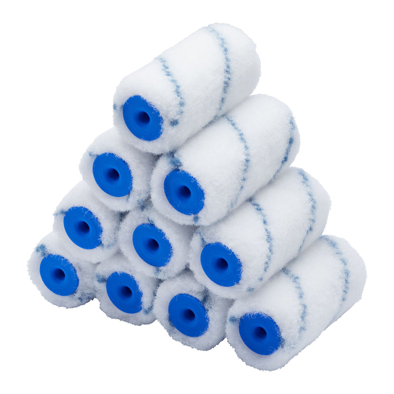 10pk 4" Nylon Mini Roller 30mm core
