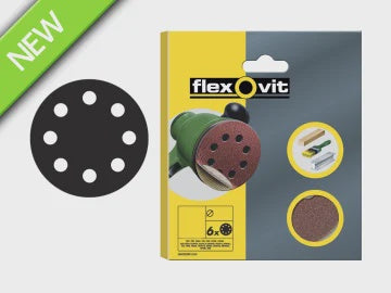 Hook & Loop Sanding Disc 150mm Assorted (Pack 6)