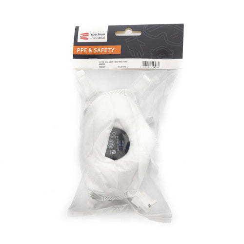 FFP3 Moulded Valve Dust Mask - Pack of 2