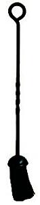 Black Iron Hearth Brush