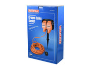 Outdoor Ground Spike Socket IP54 230V 15M 13A