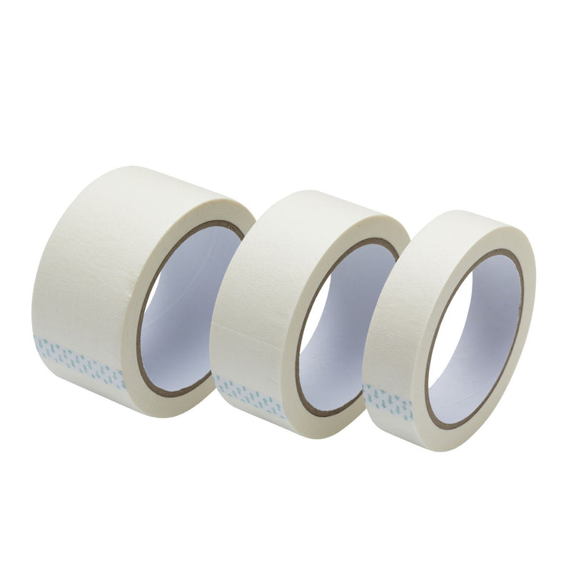 Fit For The Job Triple Pack 25m General Purpose Masking Tape - 1", 1.5", 2"