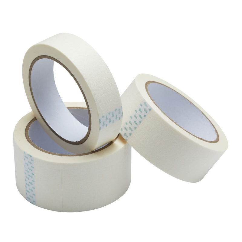 Fit For The Job Triple Pack 25m General Purpose Masking Tape - 1", 1.5", 2"