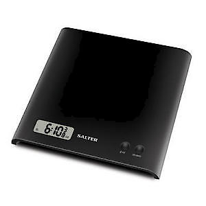 Salter 1066 Arc Electronic Kitchen Scale Black 3kg