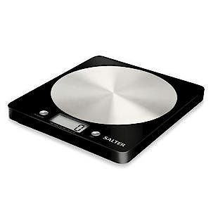Salter 1036 Electronic Kitchen Scale Black 5kg