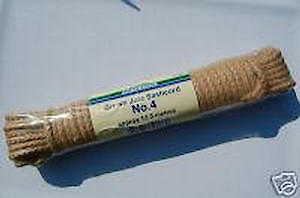 James Lever Supreme Jute Sash Cord No.4 10m