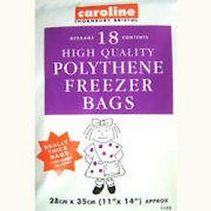 Freezer Bags 11 x 14 Inch (28 x 35cm) (18 Pack)