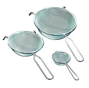 Metaltex Aluminium Mesh Strainer 18cm
