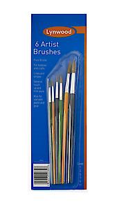Lynwood Artist Brushes Set of 6