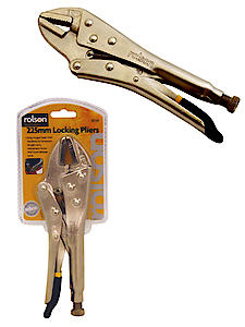 Rolson 250mm Locking Pliers