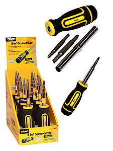 Rolson 6 in 1 Screwdriver