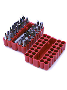 Rolson Screwdriver Bit Set 33 Piece