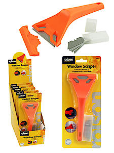 Rolson Window Scraper with 6 Blades