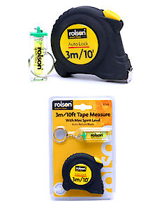 Rolson Tape Measure 3m x 16mm