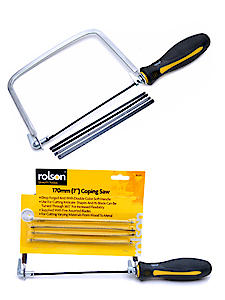 Rolson Rubber Grip Coping Saw
