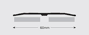 Exitex Heavy Duty Cover Trim 914mm Gold Anodised