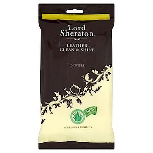 Lord Sheraton Leather Wipes (24 Wipes)