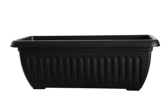 70cm Athens Patio Box Black