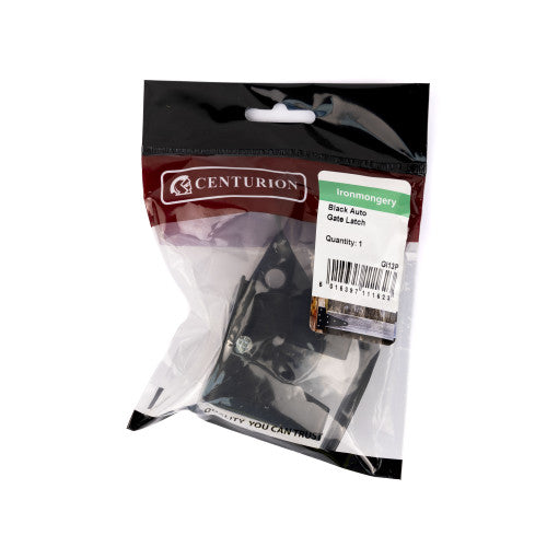 Autogate Latch, Epoxy Black